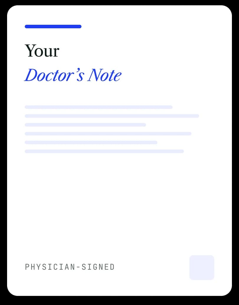 Doctor's Note